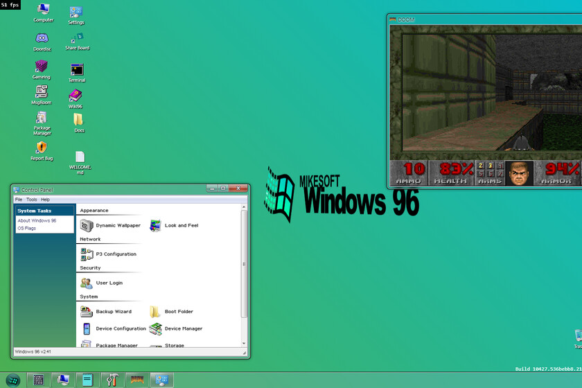Windows 96 es una web parodia de Windows que busca ser más útil y potente que cualquier emulador «serio»