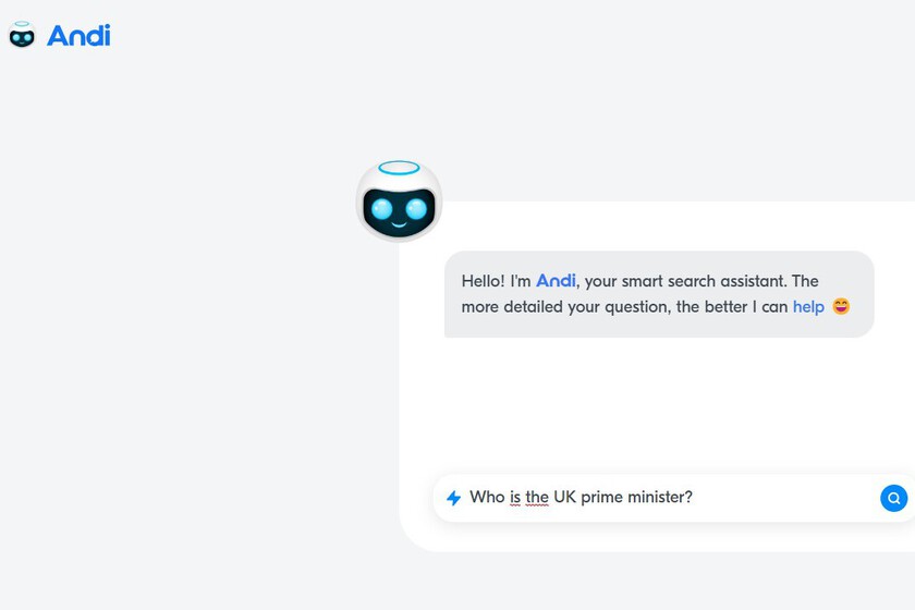 Así es buscar en Andi, el nuevo buscador conversacional basado en IA que se niega a ser «una copia más» de Google