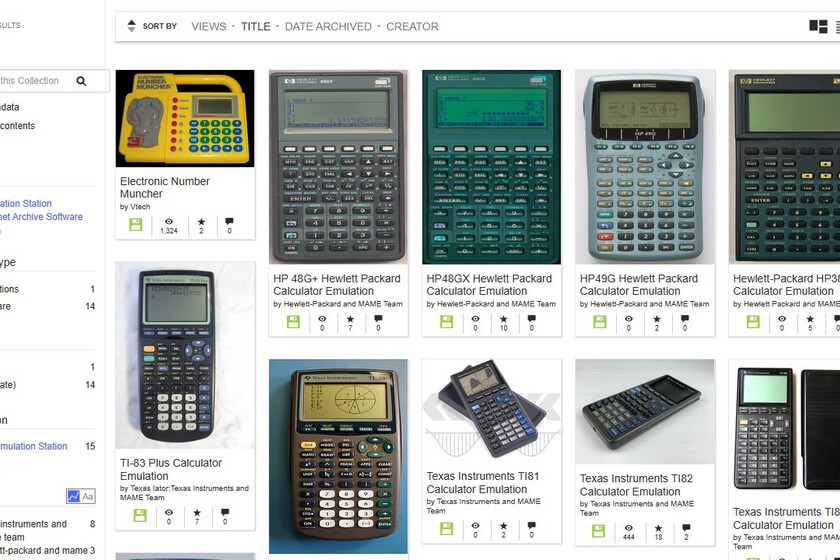 Ya puedes usar online las calculadoras científicas de tus años de estudiante: las tienes archivadas y emuladas en Internet Archive