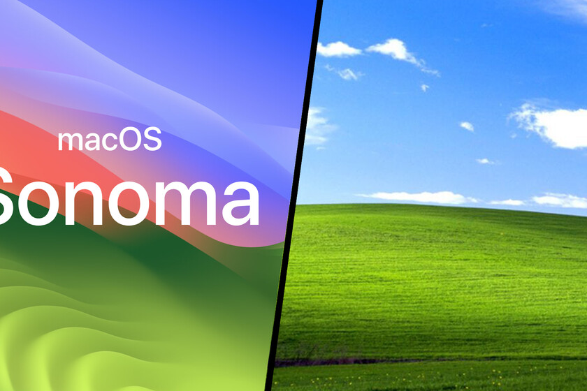 Que macOS Sonoma nos recuerde a Windows XP no es casualidad: el detalle que relaciona ambos sistemas operativos